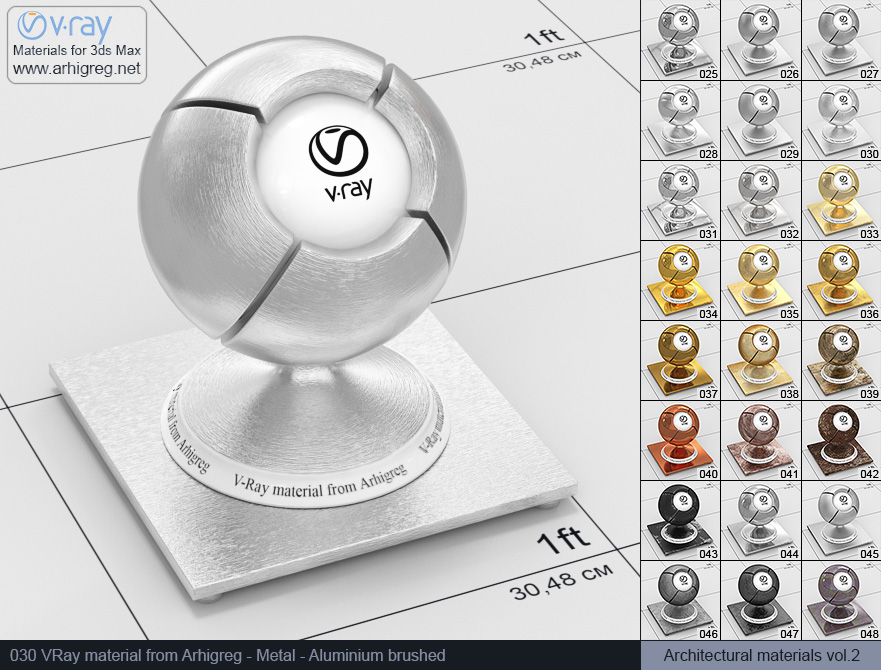 vray metal material, aluminium vray material, vray material, 3d max vray material, vray material free, vray metal, metal vray