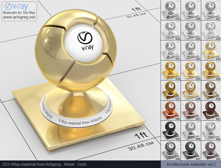 vray metal material, gold vray material, vray material, 3d max vray material, vray material free, vray metal, metal vray