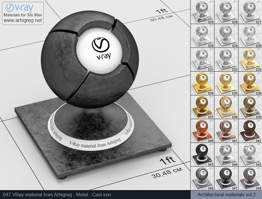 vray metal material, iron vray material, vray material, 3d max vray material, vray material free, vray metal, metal vray