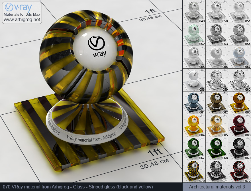 vray material, 3d max vray material, vray material free, vray glass, glass vray