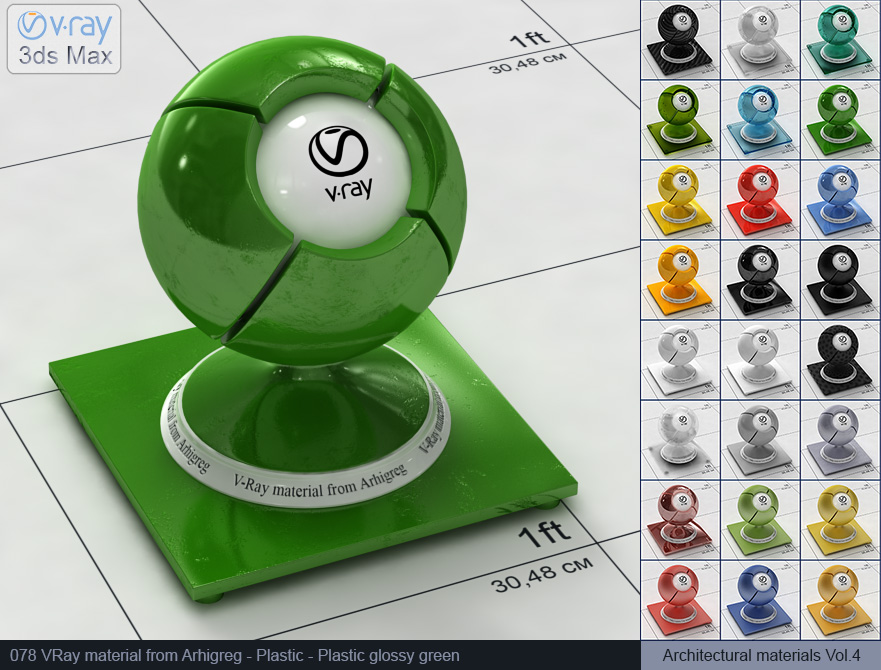 vray material, vray plastic material, 3d max vray material, vray material free, vray plastic,  materiales vray
