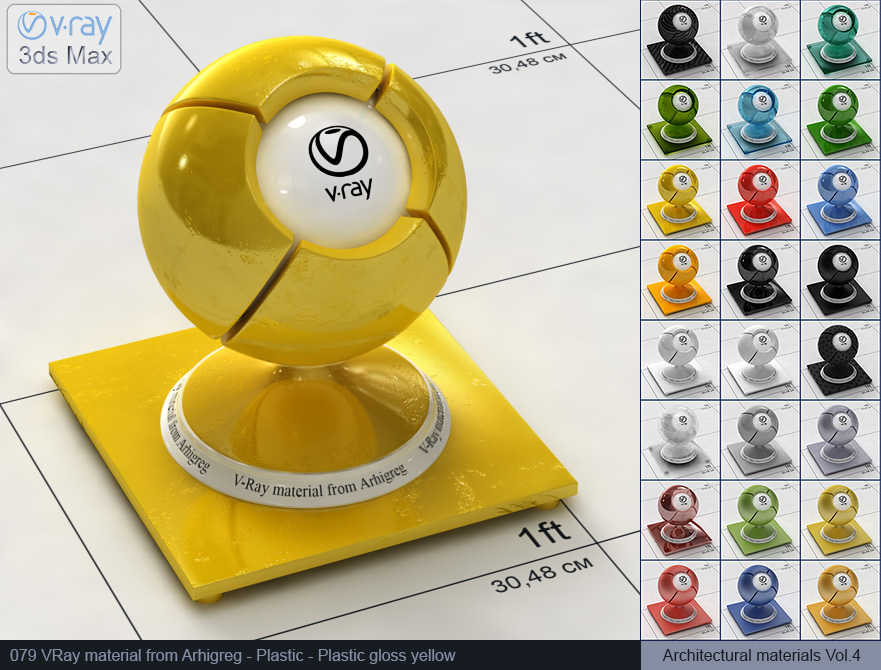 vray material, vray plastic material, 3d max vray material, vray material free, vray plastic,  materiales vray