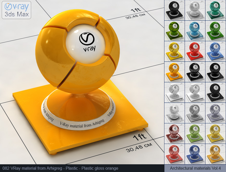 vray material, vray plastic material, 3d max vray material, vray material free, vray plastic,  materiales vray