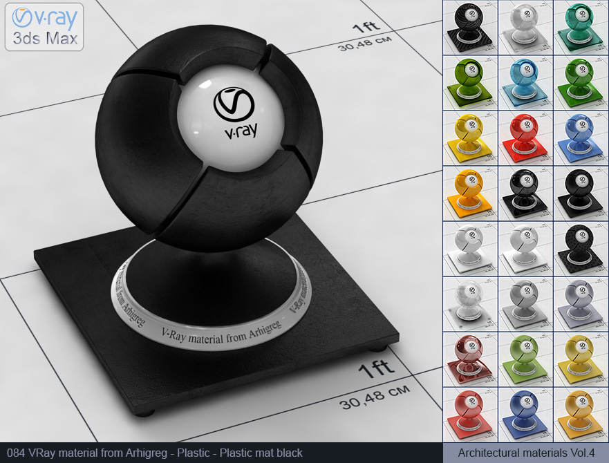 vray material, vray plastic material, 3d max vray material, vray material free, vray plastic,  materiales vray