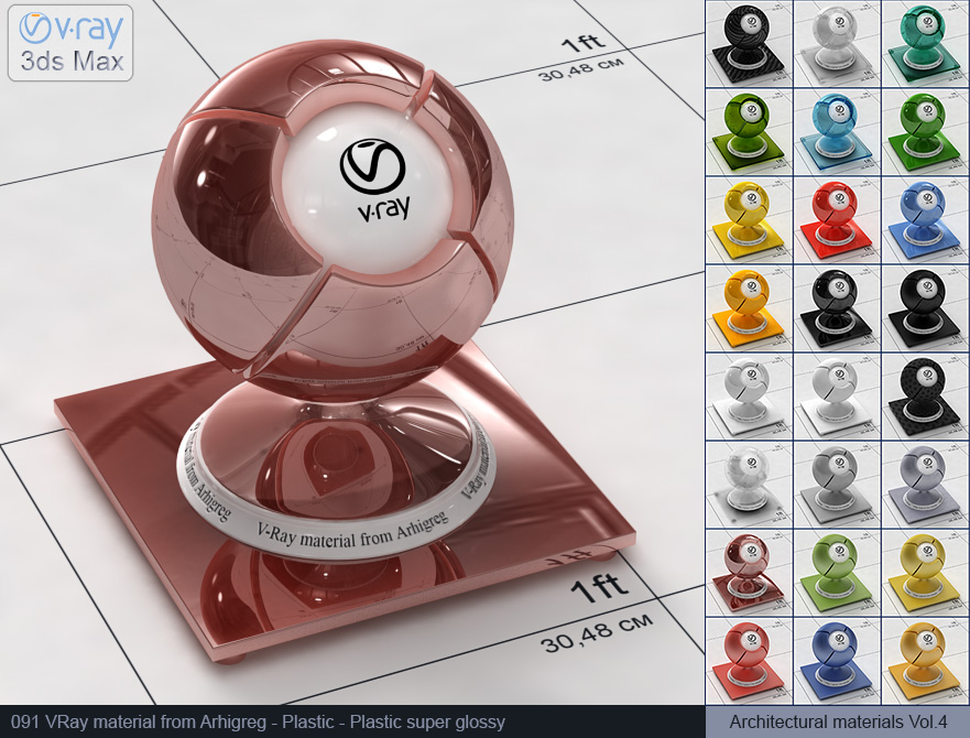 vray material, vray plastic material, 3d max vray material, vray material free, vray plastic,  materiales vray