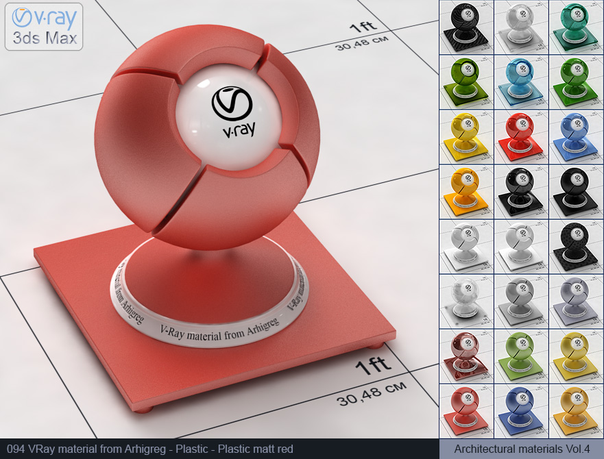 vray material, vray plastic material, 3d max vray material, vray material free, vray plastic,  materiales vray