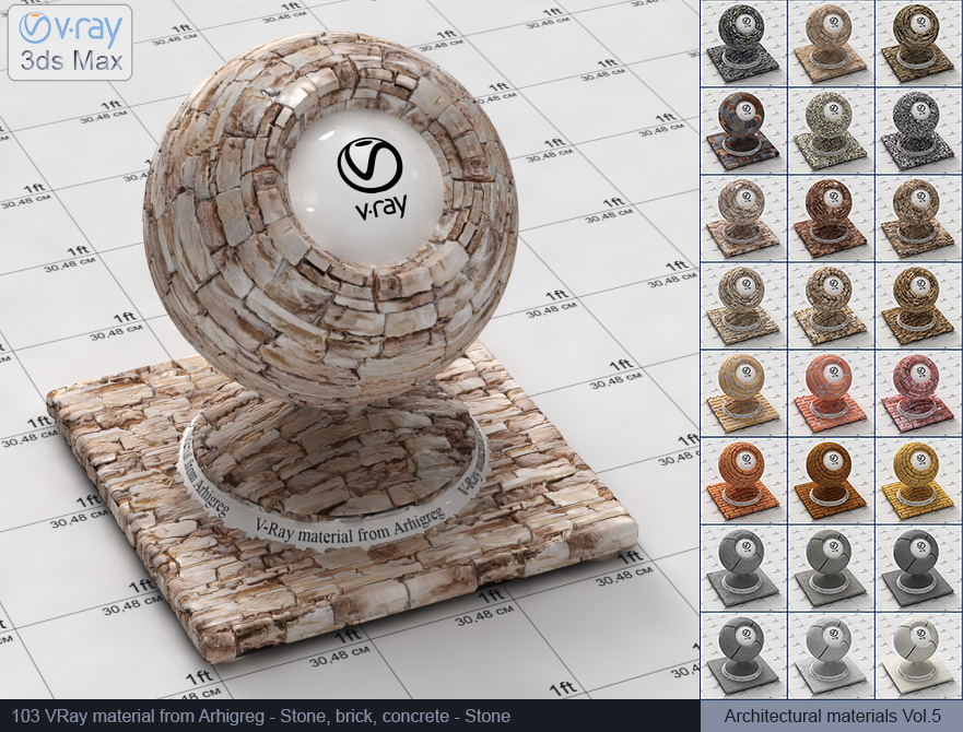 vray material, brick vray material, vray stone material, 3d max vray material, vray material free, vray stone, materiales vray, vray material concrete, vray material rock