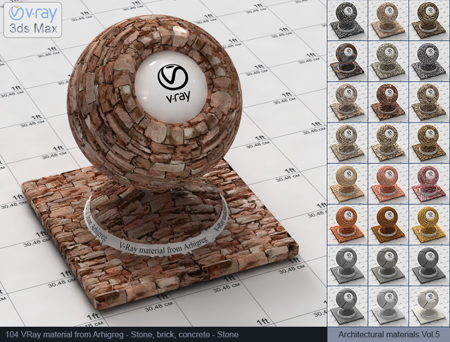 vray material, brick vray material, vray stone material, 3d max vray material, vray material free, vray stone, materiales vray, vray material concrete, vray material rock