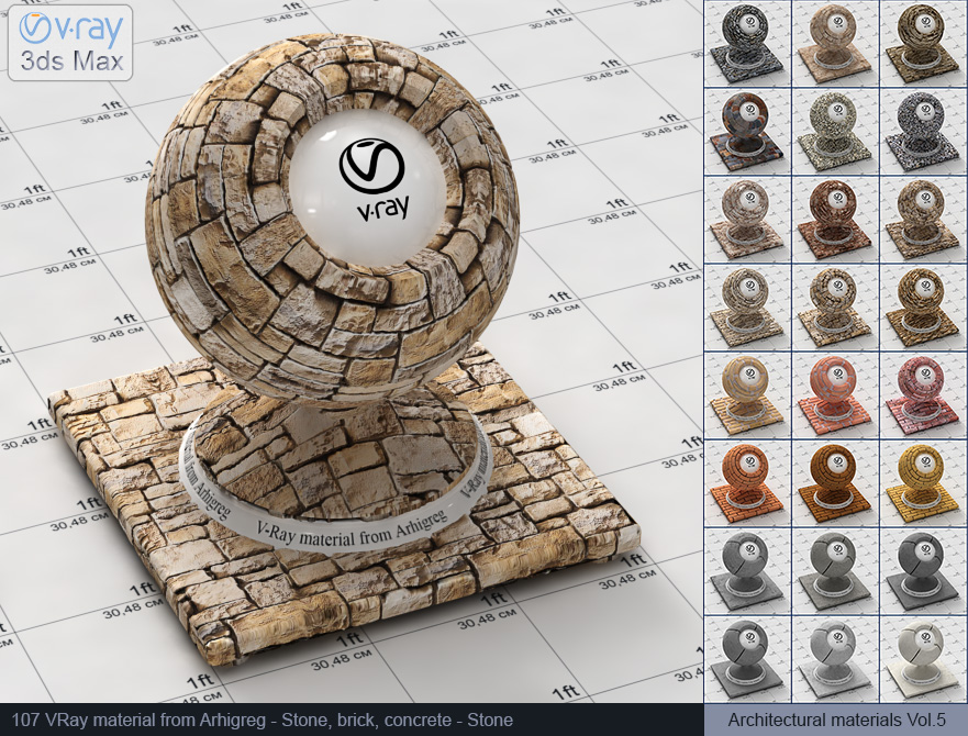 vray material, brick vray material, vray stone material, 3d max vray material, vray material free, vray stone, materiales vray, vray material concrete, vray material rock