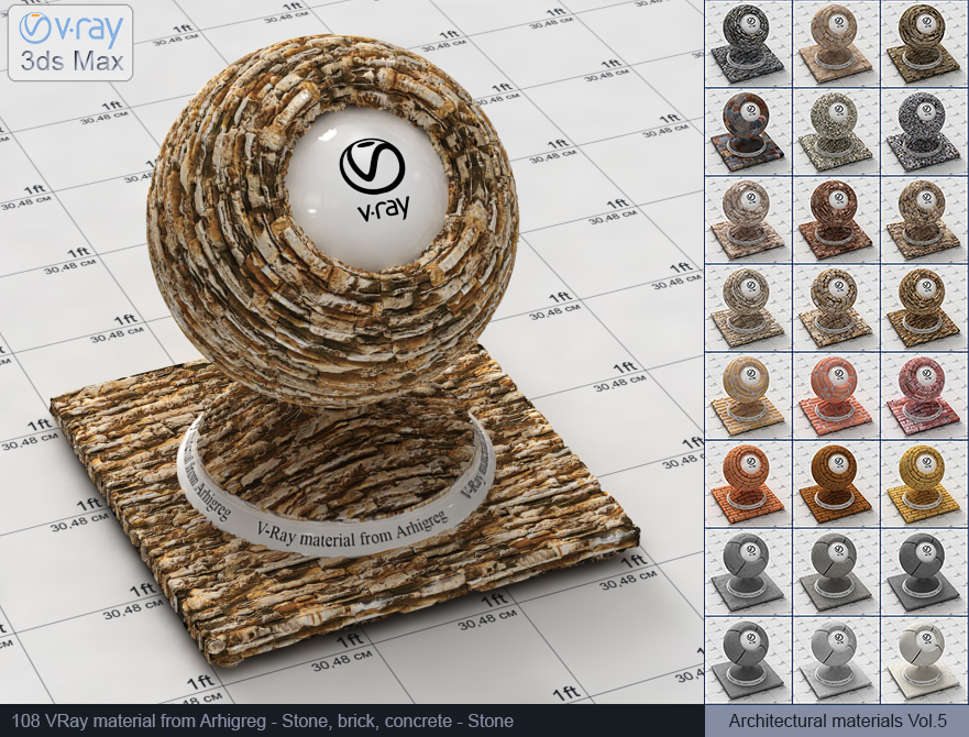vray material, brick vray material, vray stone material, 3d max vray material, vray material free, vray stone, materiales vray, vray material concrete, vray material rock