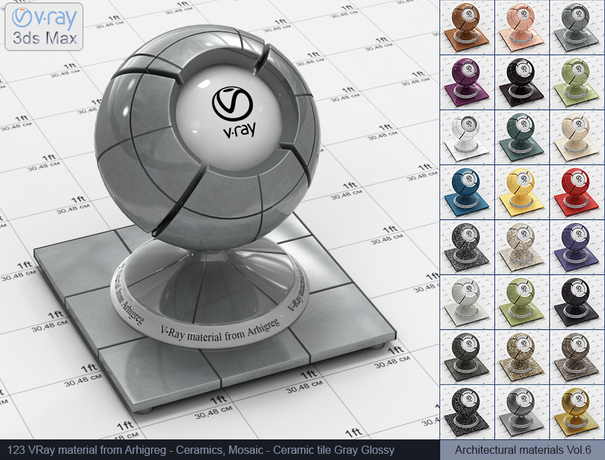 vray material, vray material tile, 3d max vray material, vray material free, vray tiles