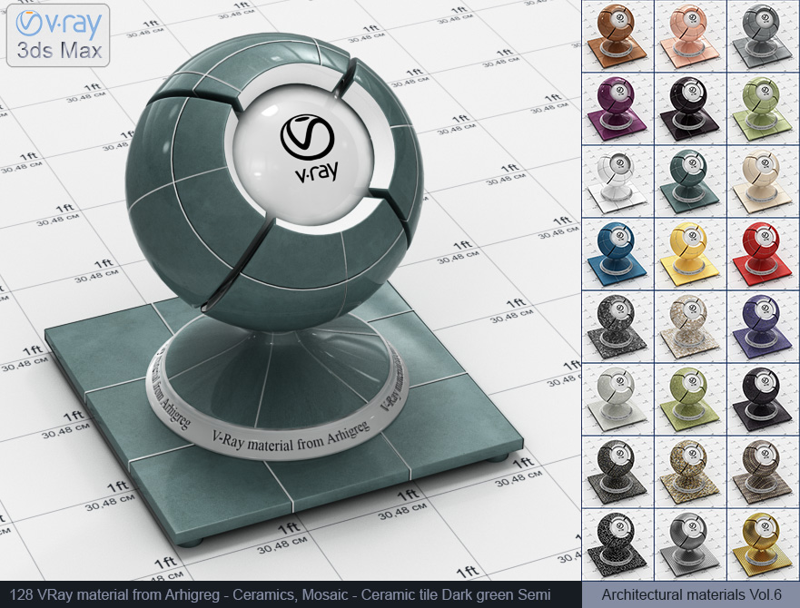 vray material, vray material tile, 3d max vray material, vray material free, vray tiles
