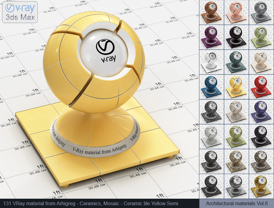 vray material, vray material tile, 3d max vray material, vray material free, vray tiles