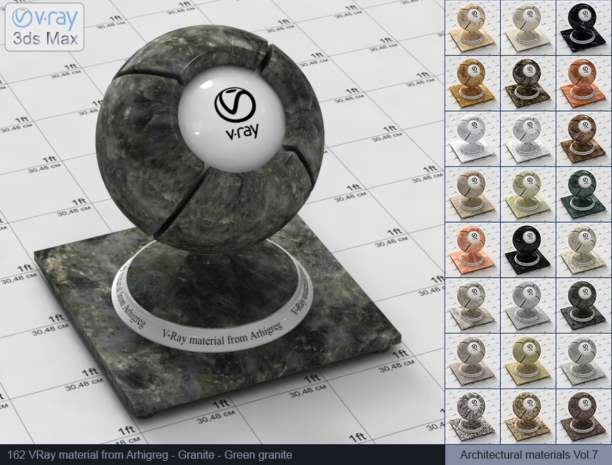 granite vray, vray materials, vray granite material, 3d max vray material, vray material free, vray granite