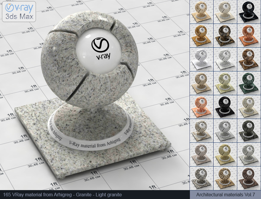 granite vray, vray materials, vray granite material, 3d max vray material, vray material free, vray granite