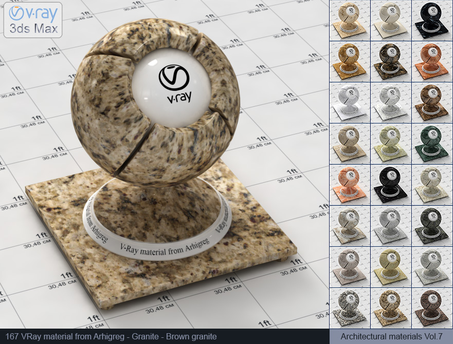 granite vray, vray materials, vray granite material, 3d max vray material, vray material free, vray granite