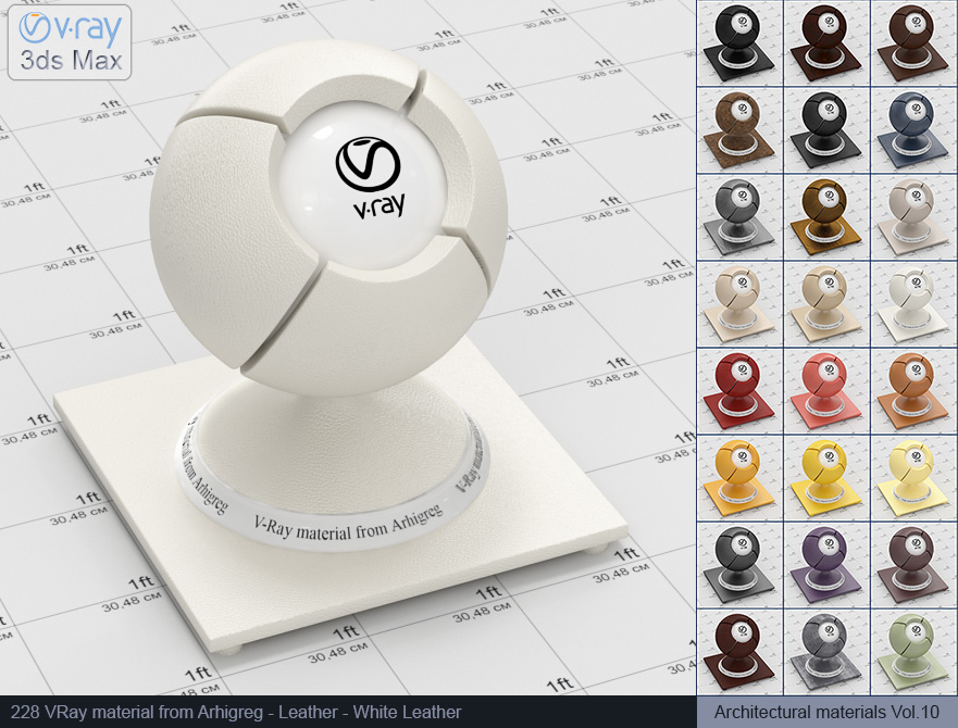 vray leather, vray materials, leather vray, vray material leather, 3d max vray material, vray material free