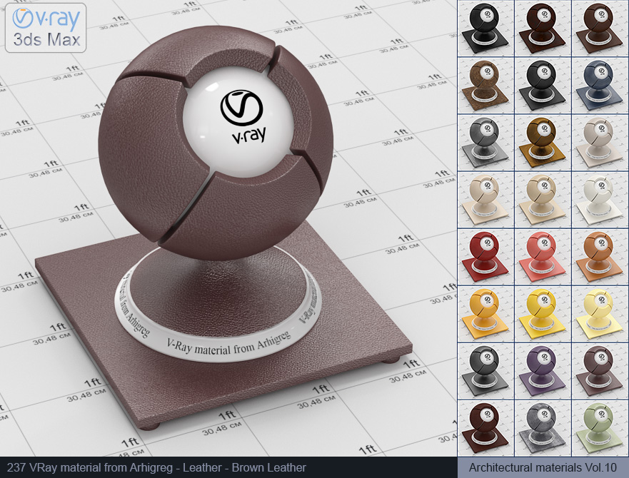 vray leather, vray materials, leather vray, vray material leather, 3d max vray material, vray material free