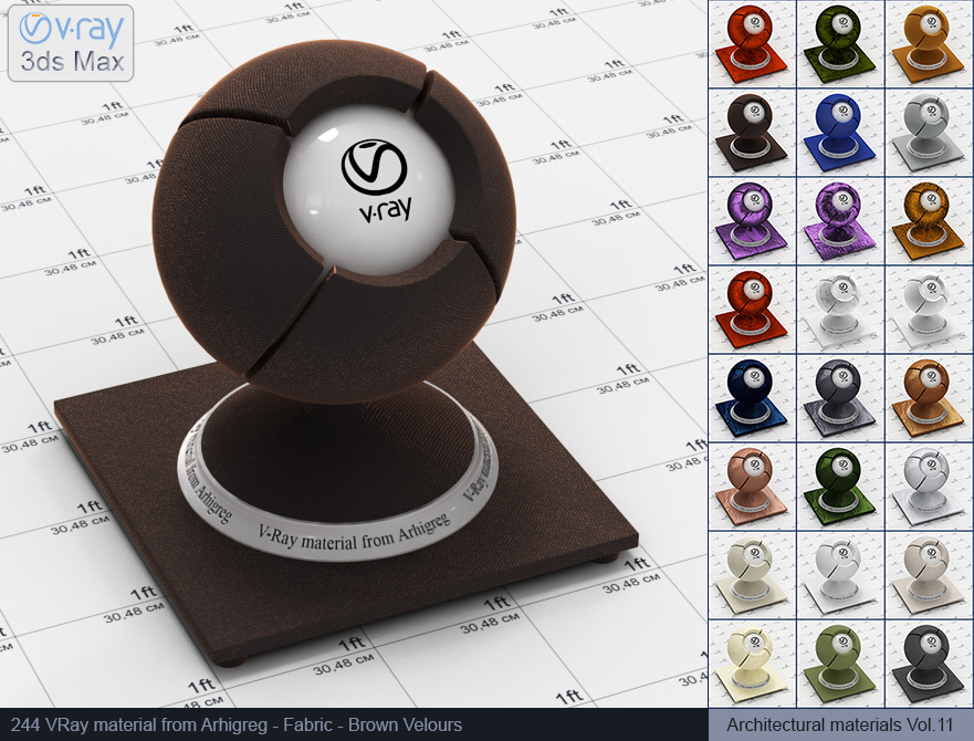 fabric vray material, vray materials, fabric vray, vray fabric, 3d max vray material, vray material free