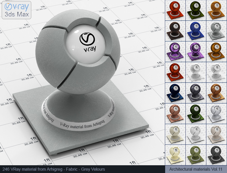 fabric vray material, vray materials, fabric vray, vray fabric, 3d max vray material, vray material free